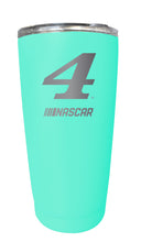 Load image into Gallery viewer, Kevin Harvick NASCAR #4 Etched 16 oz Stainless Steel Tumbler
