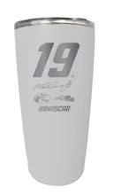 Load image into Gallery viewer, Martin Truex Jr. NASCAR #19 Etched 16 oz Stainless Steel Tumbler
