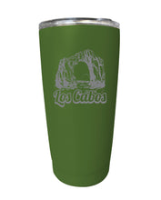 Load image into Gallery viewer, Los Cabos Mexico Souvenir 16 oz Engraved Stainless Steel Insulated Tumbler
