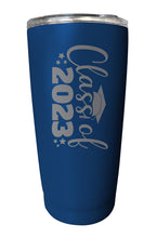 Load image into Gallery viewer, Class of 2023 Graduation 16 oz Engraved Stainless Steel Insulated Tumbler Colors
