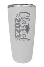 Load image into Gallery viewer, Class of 2023 Graduation 16 oz Engraved Stainless Steel Insulated Tumbler Colors
