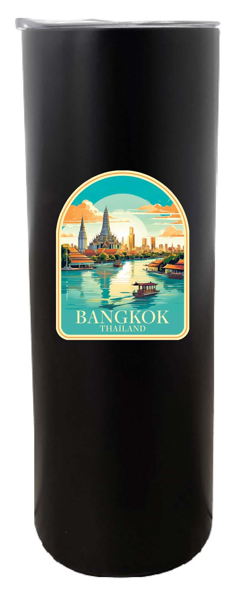 Bangkok Thailand A Souvenir 20 oz Insulated  Skinny Tumbler