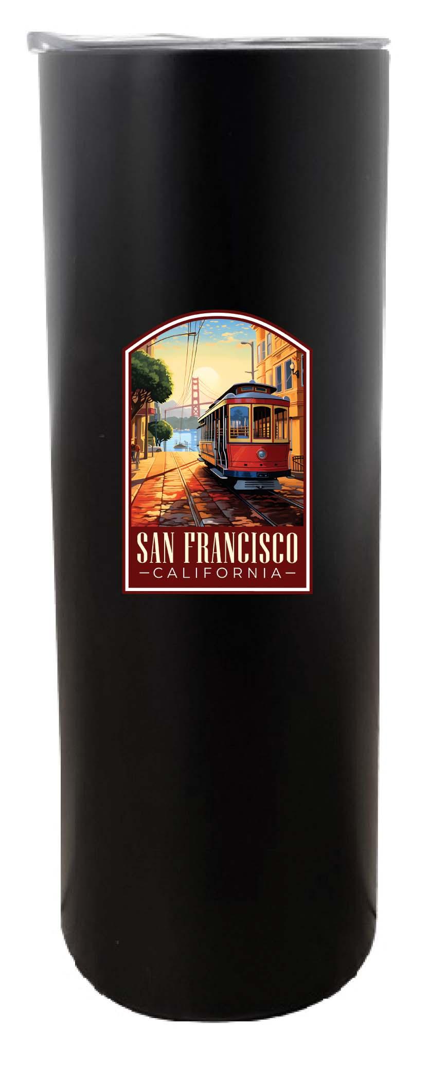 San Francisco California C Souvenir 20 oz Insulated  Skinny Tumbler