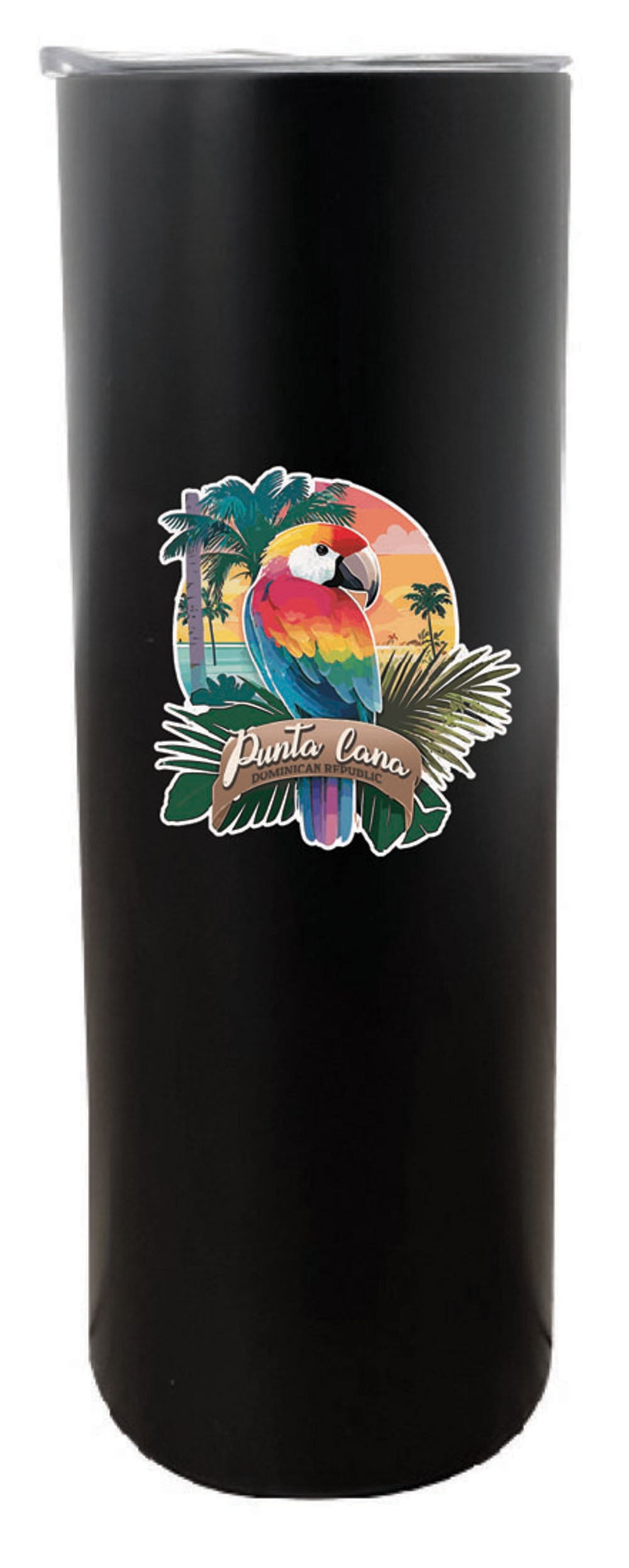 Punta Cana Dominican Republic Souvenir 20 oz Insulated Stainless Steel Skinny Tumbler