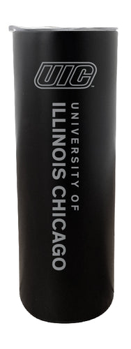 University of Illinois at Chicago NCAA Laser-Engraved Tumbler - 16oz Stainless Steel Insulated Mug