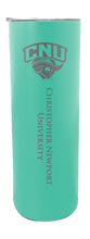 Load image into Gallery viewer, Christopher Newport Captains 20 oz Insulated Stainless Steel Skinny Tumbler Choice of Color
