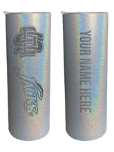 Load image into Gallery viewer, South Dakota State Jackrabbits Etched Custom NCAA Skinny Tumbler - 20oz Personalized Stainless Steel Insulated Mug
