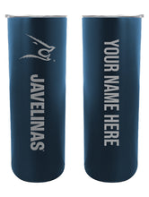 Load image into Gallery viewer, Texas A&amp;M Kingsville Javelinas 20 oz Customizable Insulated Stainless Steel Skinny Tumbler
