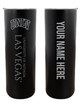 Load image into Gallery viewer, UNLV Rebels 20 oz Customizable Insulated Stainless Steel Skinny Tumbler
