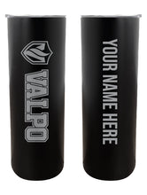 Load image into Gallery viewer, Valparaiso University 20 oz Customizable Insulated Stainless Steel Skinny Tumbler
