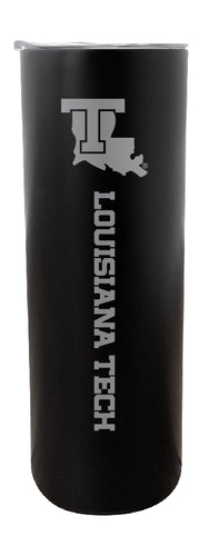 Louisiana Tech Bulldogs NCAA Laser-Engraved Tumbler - 16oz Stainless Steel Insulated Mug