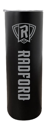 Radford University Highlanders NCAA Laser-Engraved Tumbler - 16oz Stainless Steel Insulated Mug