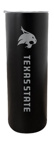 Texas State Bobcats NCAA Laser-Engraved Tumbler - 16oz Stainless Steel Insulated Mug
