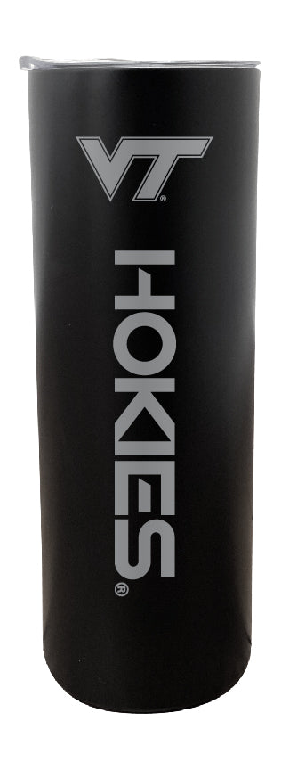 Virginia Tech Hokies NCAA Laser-Engraved Tumbler - 16oz Stainless Steel Insulated Mug