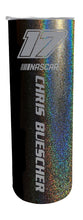 Load image into Gallery viewer, #17 Chris Buescher Officially Licensed 20oz Insulated Stainless Steel Skinny Tumbler
