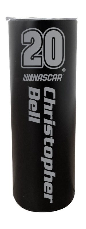 #20 Christopher Bell Officially Licensed 20oz Insulated Stainless Steel Skinny Tumbler