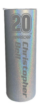 Load image into Gallery viewer, #20 Christopher Bell Officially Licensed 20oz Insulated Stainless Steel Skinny Tumbler
