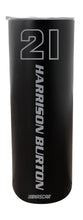 Load image into Gallery viewer, #21 Harrison Burton Officially Licensed 20oz Insulated Stainless Steel Skinny Tumbler
