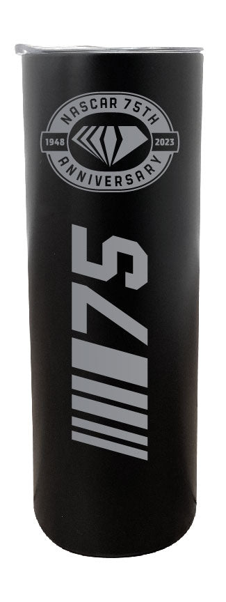 NASCAR 75 Year Anniversary Officially Licensed 20oz Insulated Stainless Steel Skinny Tumbler