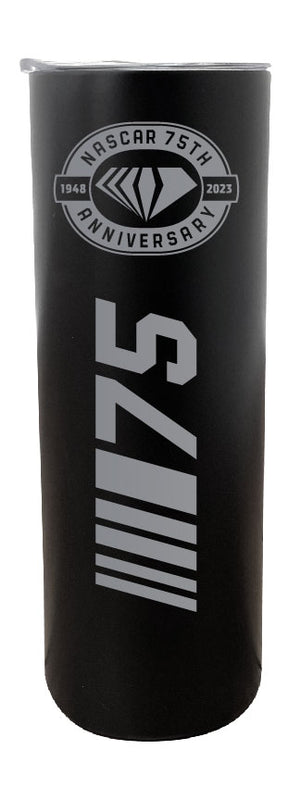 NASCAR 75 Year Anniversary Officially Licensed 20oz Insulated Stainless Steel Skinny Tumbler