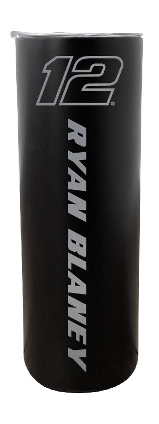 #12 Ryan Blaney Officially Licensed 20oz Insulated Stainless Steel Skinny Tumbler