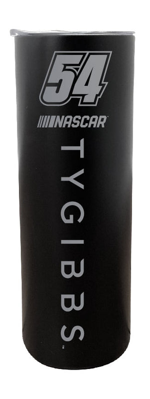#54 Ty Gibbs Officially Licensed 20oz Insulated Stainless Steel Skinny Tumbler
