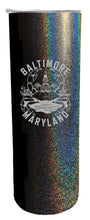 Load image into Gallery viewer, Baltimore Maryland A Souvenir 20 oz Engraved Insulated  Skinny Tumbler
