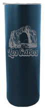 Load image into Gallery viewer, Los Cabos Mexico Souvenir 20 oz Engraved Insulated Stainless Steel Skinny Tumbler

