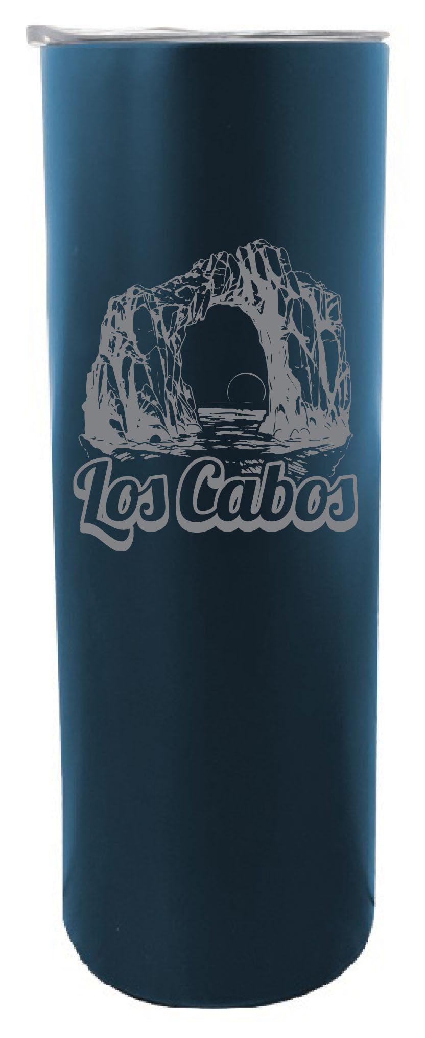 Los Cabos Mexico Souvenir 20 oz Engraved Insulated Stainless Steel Skinny Tumbler