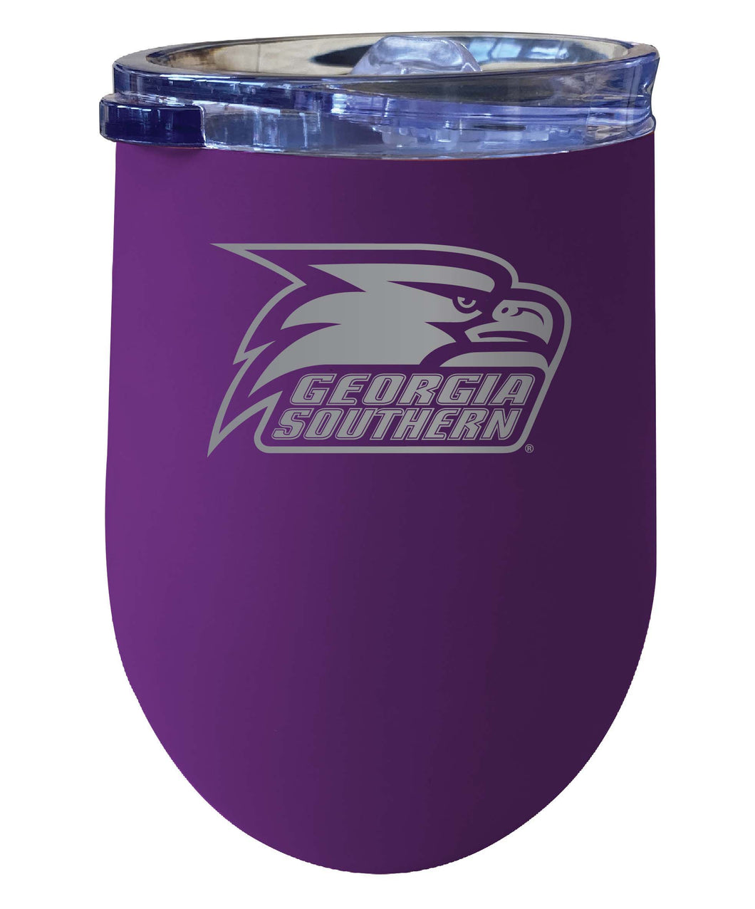 Georgia Southern Eagles NCAA Laser-Etched Wine Tumbler - 12oz  Stainless Steel Insulated Cup