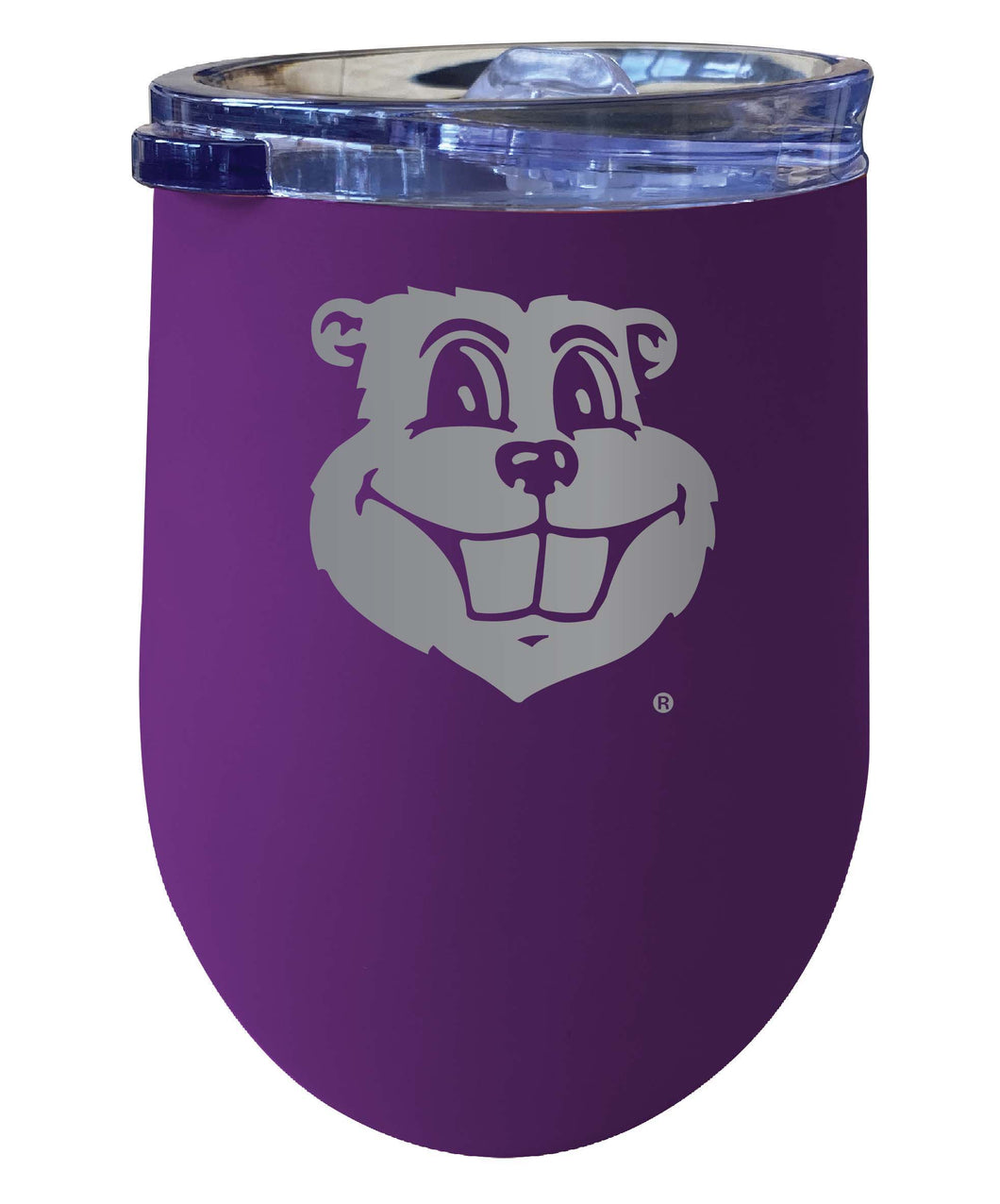 Minnesota Gophers 12 oz Etched Insulated Wine Stainless Steel Tumbler Purple