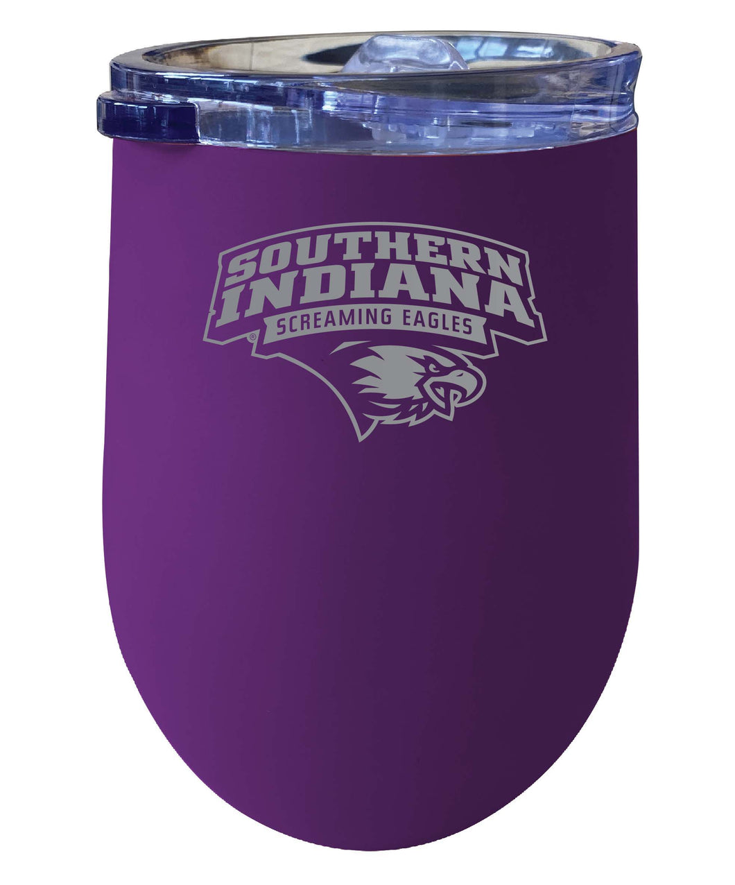 University of Southern Indiana NCAA Laser-Etched Wine Tumbler - 12oz  Stainless Steel Insulated Cup