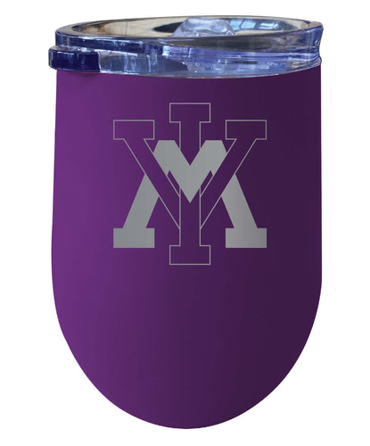 VMI Keydets NCAA Laser-Etched Wine Tumbler - 12oz  Stainless Steel Insulated Cup