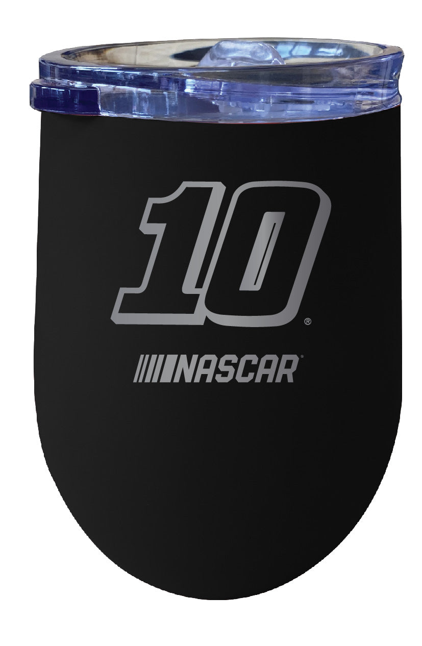 Aric Almirola #10 12 oz Etched Insulated Stainless Steel Tumbler