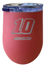 Load image into Gallery viewer, Aric Almirola #10 12 oz Etched Insulated Stainless Steel Tumbler
