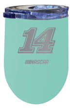 Load image into Gallery viewer, Chase Briscoe NASCAR #14 12 oz Etched Insulated Wine Tumbler
