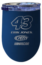 Load image into Gallery viewer, Erik Jones NASCAR #43 12 oz Etched Insulated Wine Tumbler

