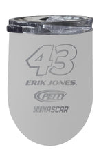 Load image into Gallery viewer, Erik Jones NASCAR #43 12 oz Etched Insulated Wine Tumbler
