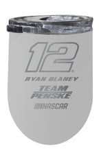 Load image into Gallery viewer, Ryan Blaney NASCAR #12 12 oz Etched Insulated Wine Tumbler
