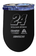 Load image into Gallery viewer, William Byron NASCAR #24 12 oz Etched Insulated Wine Tumbler
