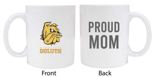 Minnesota Duluth Bulldogs Proud Mom Ceramic Coffee Mug - White