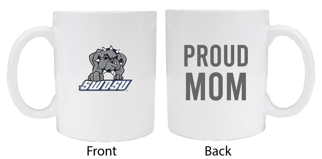 Southwestern Oklahoma State University Proud Mom Ceramic Coffee Mug - White