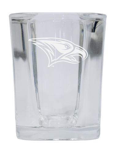 North Carolina Central Eagles NCAA Collector's Edition 2oz Square Shot Glass - Laser Etched Logo 
