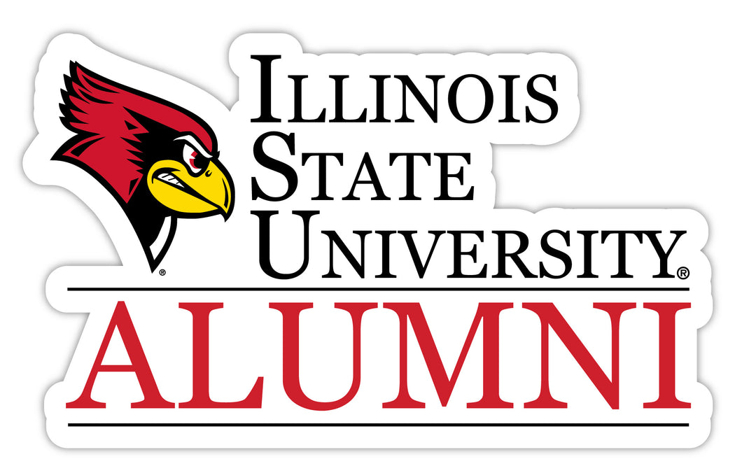 Illinois State Redbirds 4-Inch Alumni NCAA Vinyl Sticker - Durable School Spirit Decal