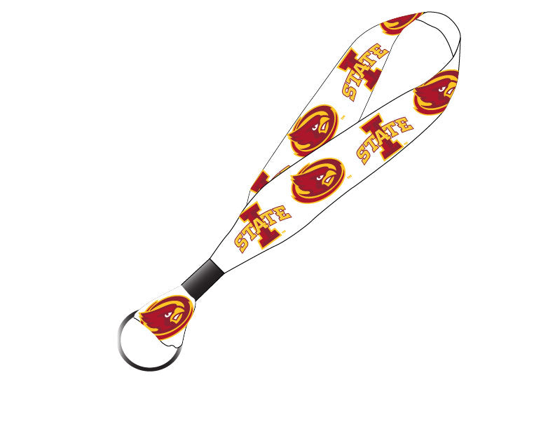 Iowa State Cyclones NCAA Spirit Cloth Keychain Lanyard