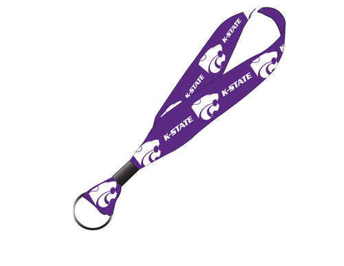 Kansas State Wildcats NCAA Spirit Cloth Keychain Lanyard