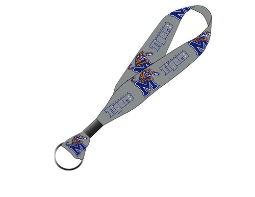 Memphis Tigers NCAA Spirit Cloth Keychain Lanyard