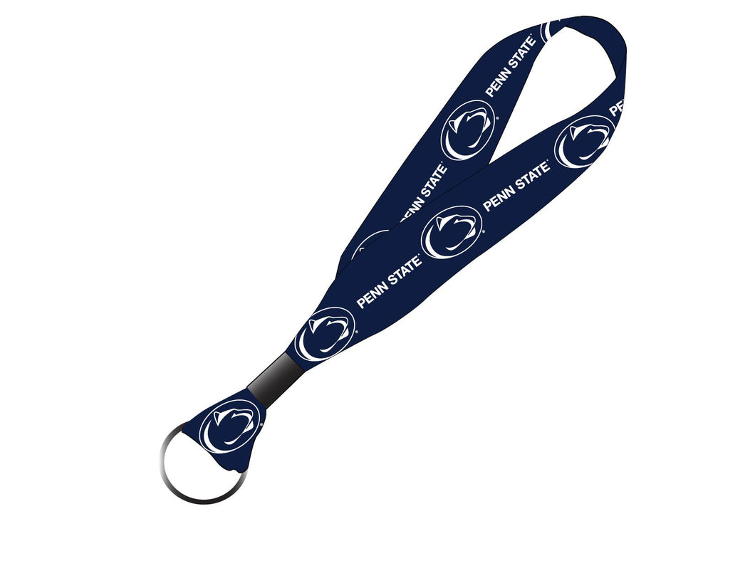 Penn State Nittany Lions NCAA Spirit Cloth Keychain Lanyard