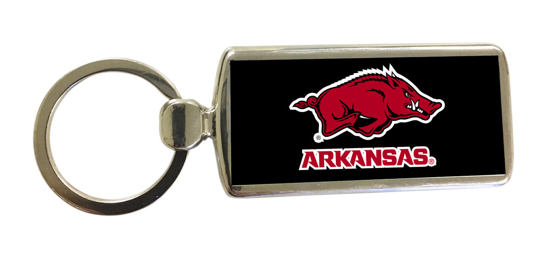 Arkansas Razorbacks Metal Keychain