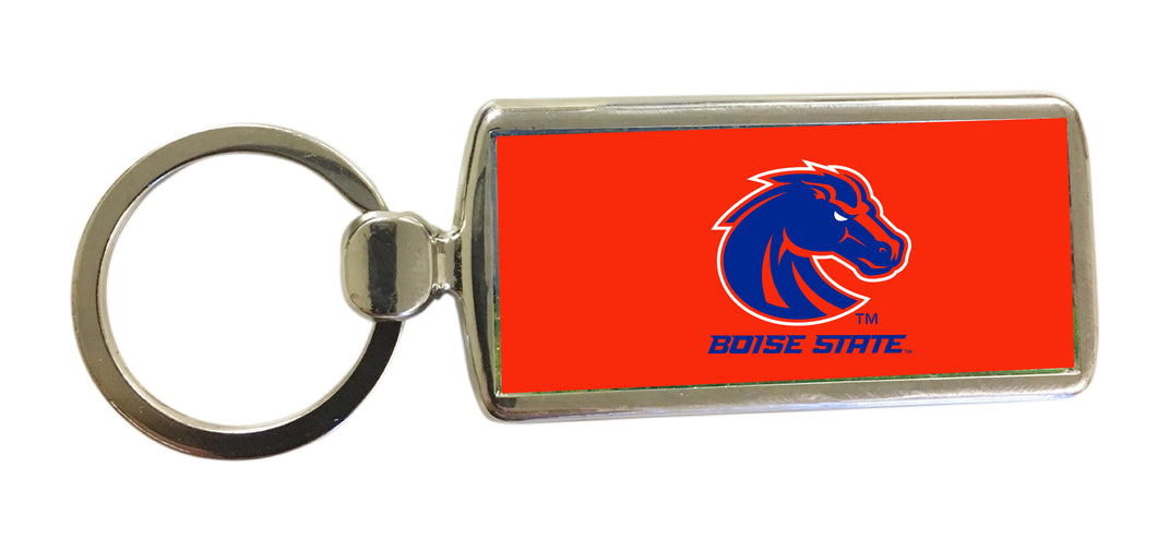 Boise State Broncos Metal Keychain